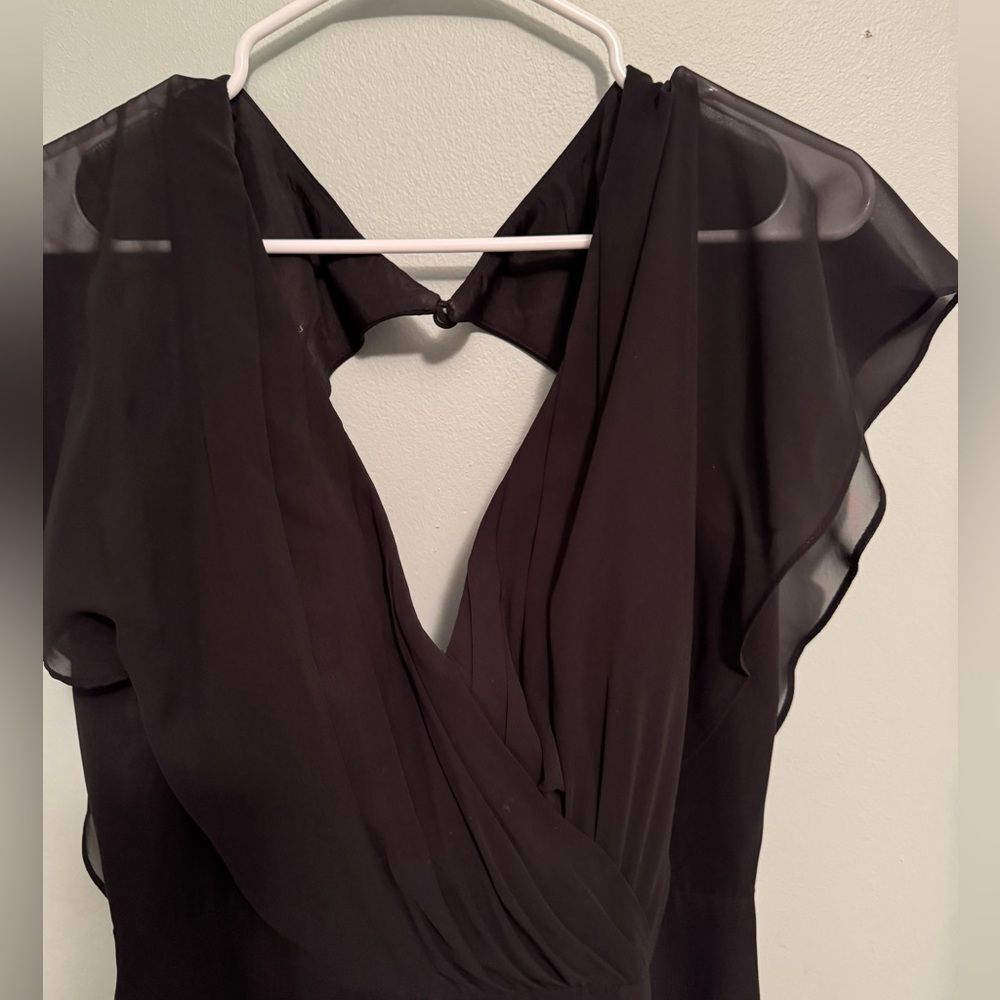 Azazie Black Wedding Dress - Picture 4 of 12